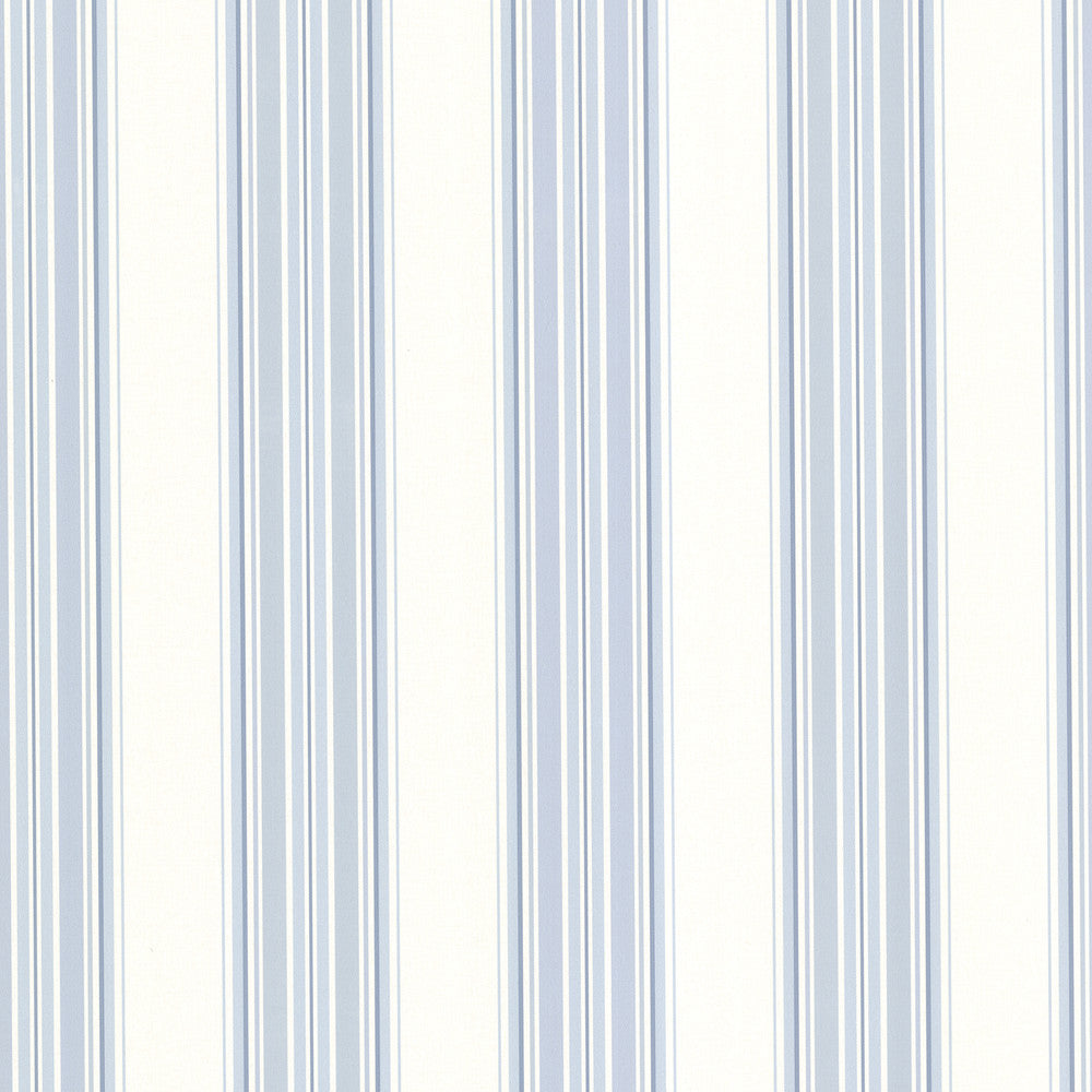 Blue Manor Stripe Wallpaper by Beacon House Belle Maison Covers about 56.4 square feet 20.5-in by 33-ft long roll Unpasted 0 - Fabric Carolina -