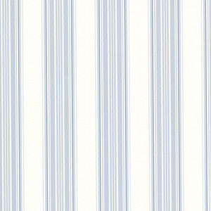 Blue Manor Stripe Wallpaper by Beacon House