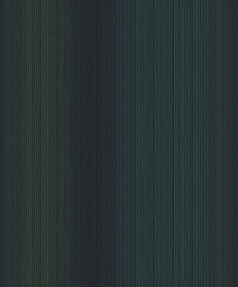 Pablo Dark Green Ombre Ombre Stripe Wallpaper by Eijffinger Museum Covers about 56.4 square feet 20.5-in by 33-ft long roll Unpasted 0 - Fabric Carolina -