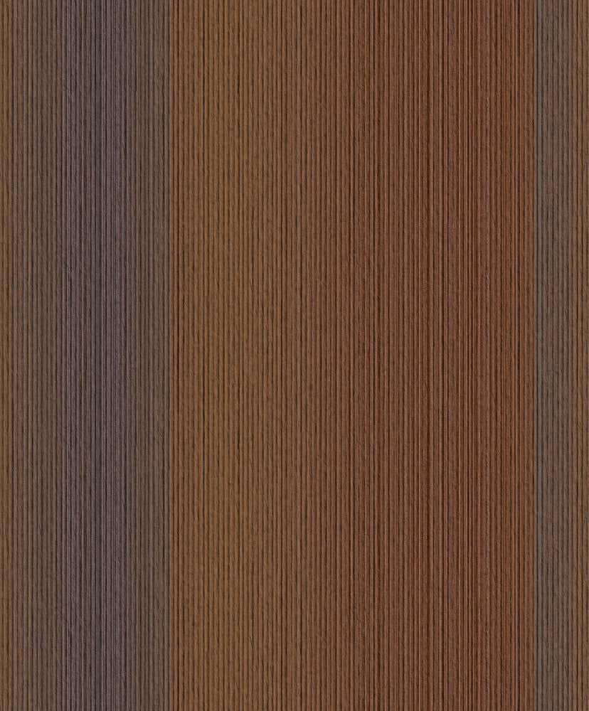 Pablo Orange Ombre Stripe Wallpaper by Eijffinger Museum Covers about 56.4 square feet 20.5-in by 33-ft long roll Unpasted 0 - Fabric Carolina -