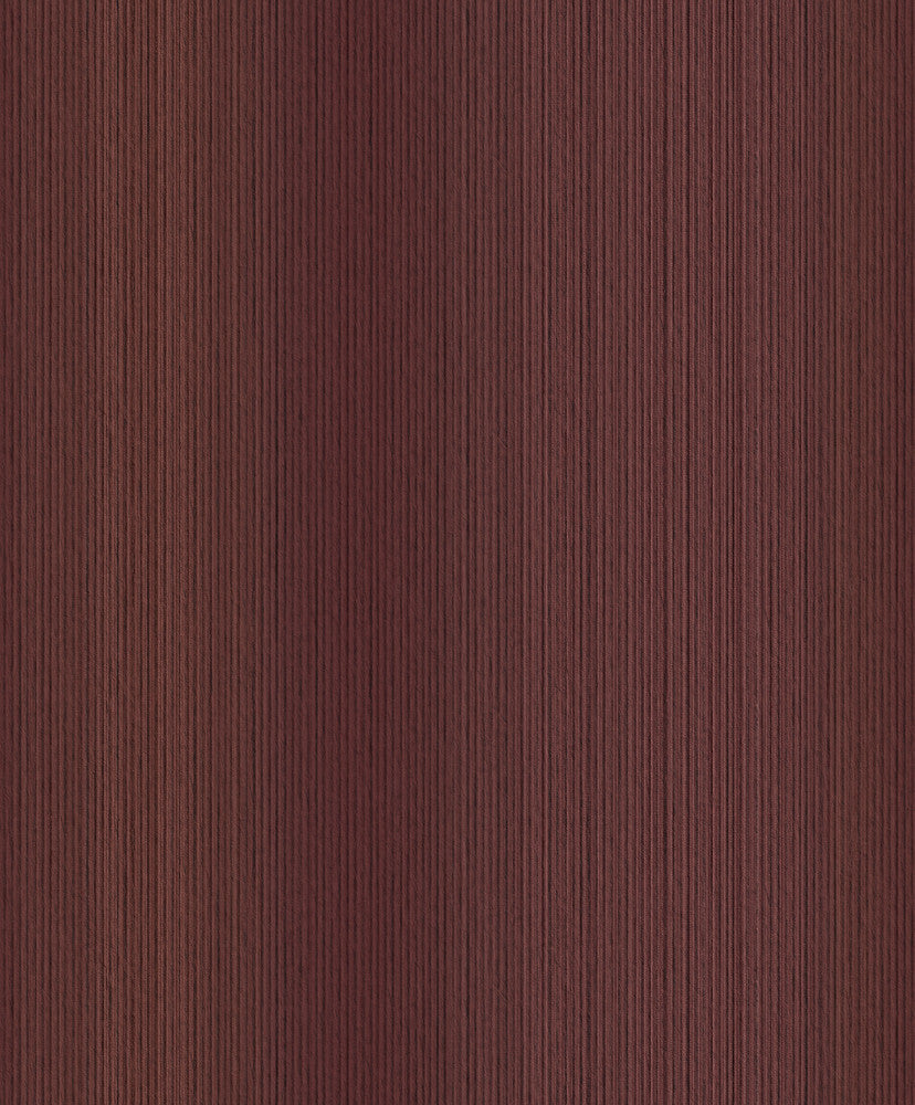 Pablo Maroon Ombre Stripe Wallpaper by Eijffinger Museum Covers about 56.4 square feet 20.5-in by 33-ft long roll Unpasted 0 - Fabric Carolina -