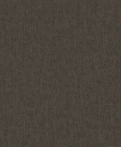 Leonardo Charcoal Flock Stripe Wallpaper by Eijffinger