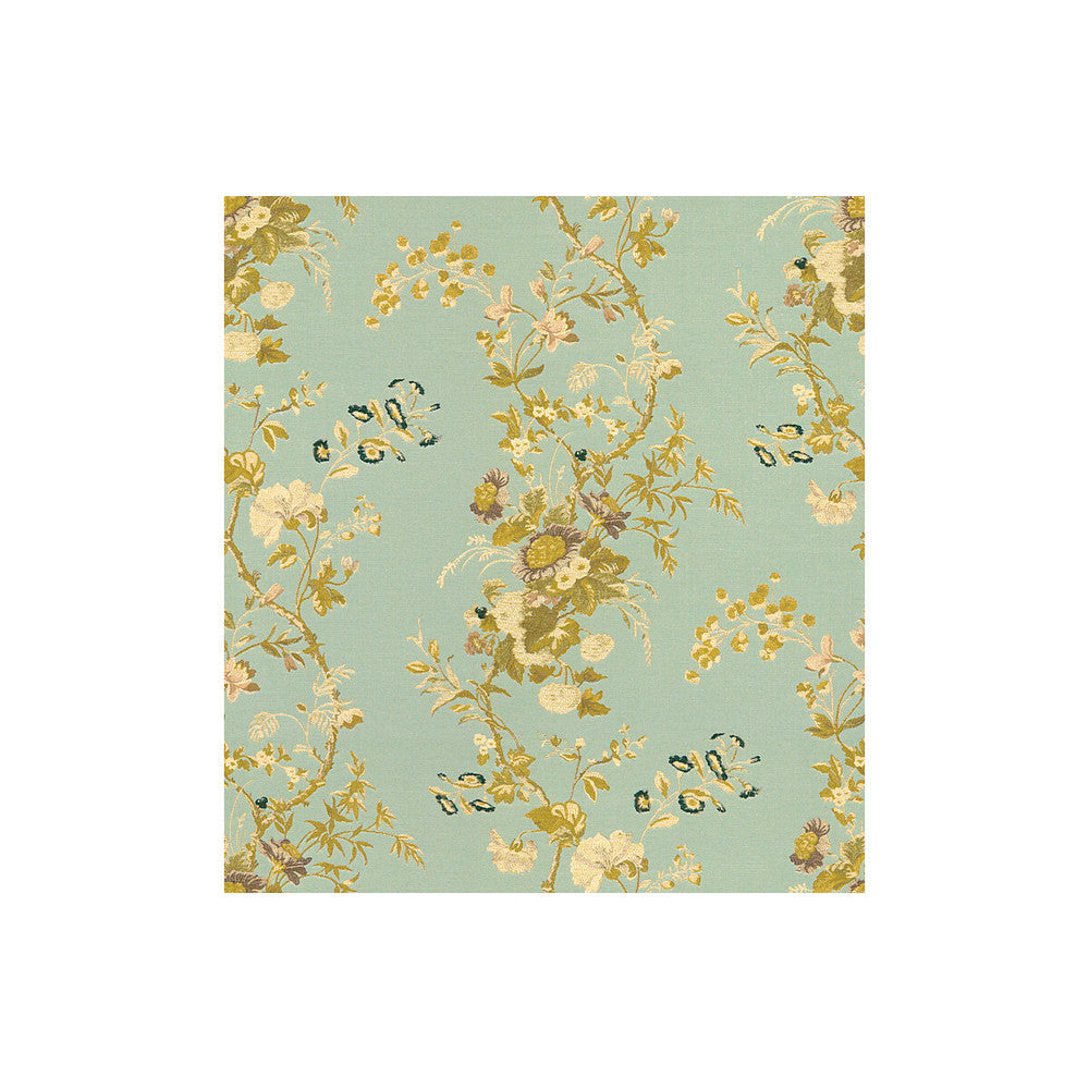 Summer Palace Mineral by Kravet Couture Fabric MODERN COLORS II VISCOSE - 92%;POLYESTER - 8% Turkey Horizontal: 26.5 and Vertical: 30 55 - Fabric Carolina -