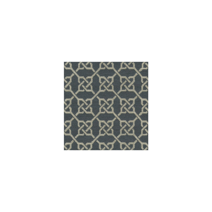 Eureka Indigo by Kravet Basics Fabric THOM FILICIA COLLECTION POLYESTER - 39%;RAYON - 31%;COTTON - 30% United States HEAVY Horizontal: 1.5 and Vertical: 1.5 54 - Fabric Carolina -
