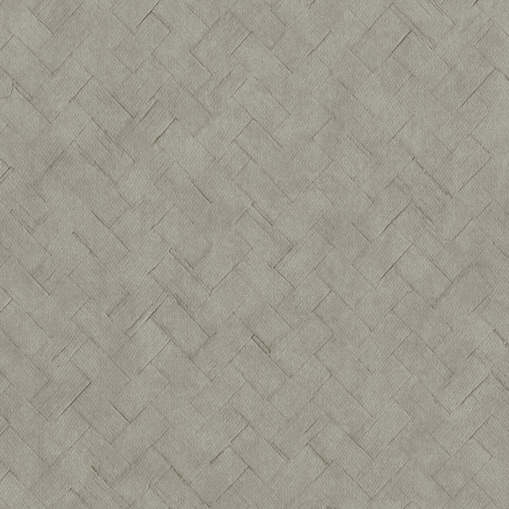 Texture Grey Basketweave Wallpaper by Warner Warner Textures Vol V Covers about 60.8 square feet 27-in by 27-ft long roll Unpasted 0 - Fabric Carolina -
