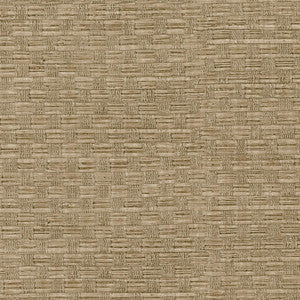 Texture Light Brown Woven Wallpaper by Warner