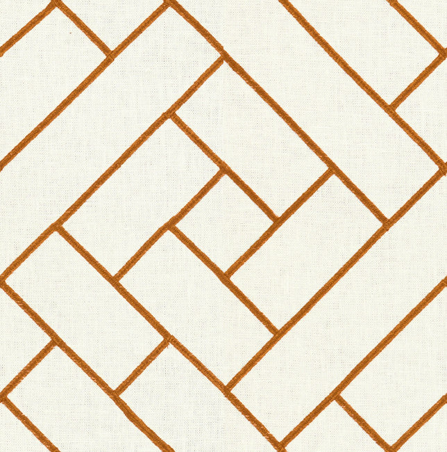 Lattice Work Saffron by Kravet Couture Fabric