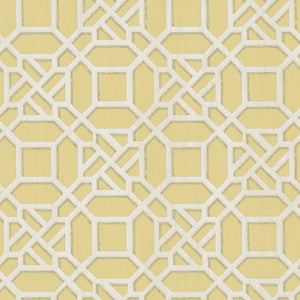 Adlington Yellow Geometric Wallpaper by Chesapeake