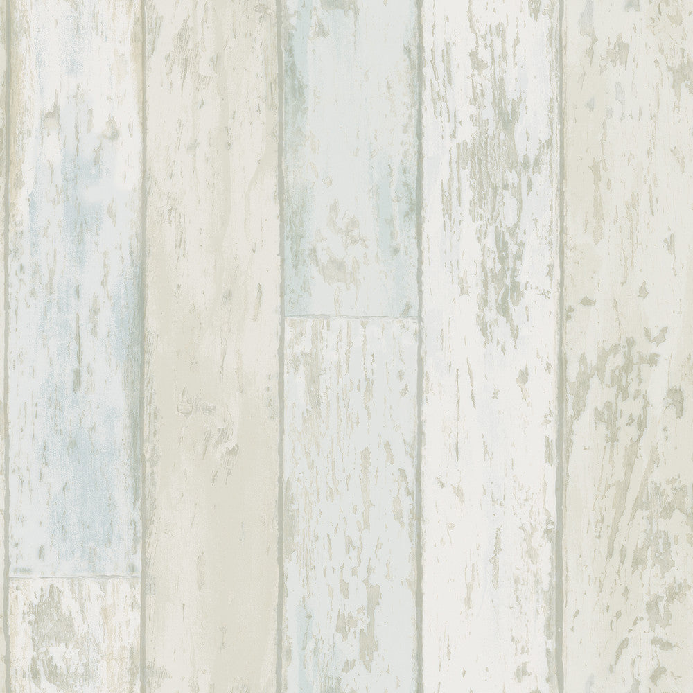 Alston Blue Wood Wallpaper by Chesapeake Sage Hill Covers about 56.4 square feet 20.5-in by 33-ft long roll Unpasted 10 - Fabric Carolina -