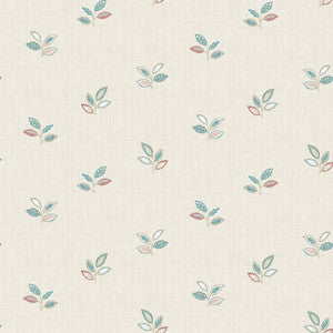 Leigh Coral Leaf Wallpaper by Chesapeake