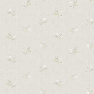 Leigh Grey Leaf Wallpaper by Chesapeake