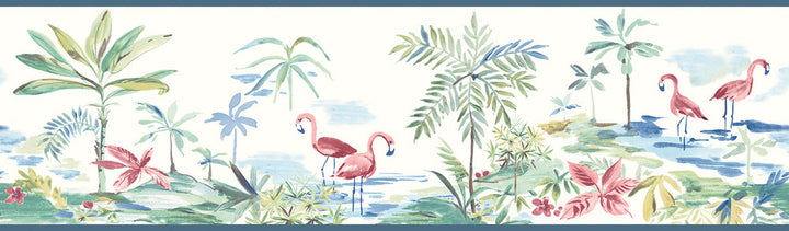 Lagoon Teal Teal Watercolor Wallpaper by Chesapeake Seaside Living Covers about 7.5 square feet 6-in by 15-ft long roll Prepasted 0 - Fabric Carolina -