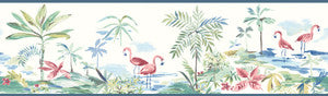 Lagoon Teal Teal Watercolor Wallpaper by Chesapeake