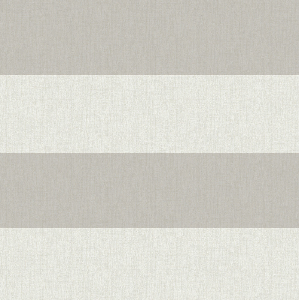 Awning Grey Stripe Wallpaper by Chesapeake Seaside Living Covers about 56.4 square feet 20.5-in by 33-ft long roll Prepasted 0 - Fabric Carolina -