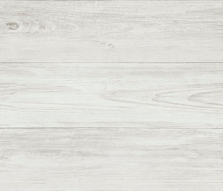 Mapleton Grey Faux Wood Wallpaper by Chesapeake Seaside Living Covers about 56.4 square feet 20.5-in by 33-ft long roll Prepasted 24 - Fabric Carolina -