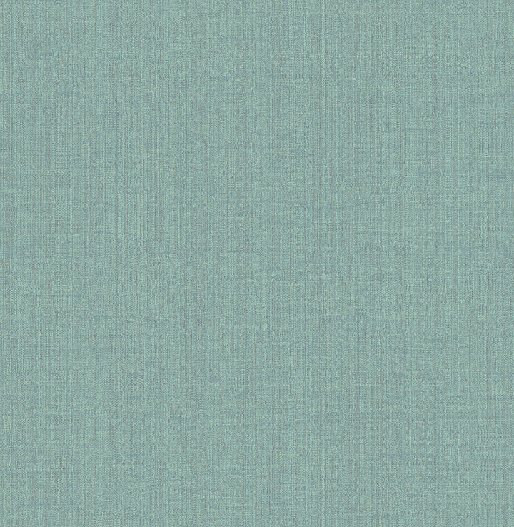 Chelsea Turquoise Weave Wallpaper by Chesapeake Manhattan Club Covers about 56.4 square feet 20.5-in by 33-ft long roll Unpasted 0 - Fabric Carolina -