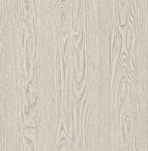 Greenwich Silver Wood Wallpaper by Chesapeake