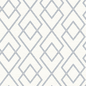 Blaze Eggshell Trellis Wallpaper by Chesapeake