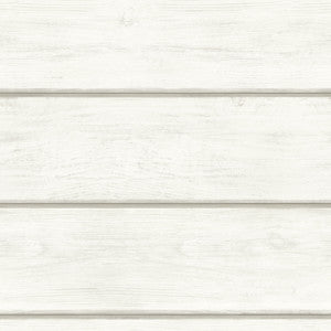 Cassidy Off White Wood Planks Wallpaper by Chesapeake