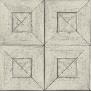Avery Light Grey Wood Wallpaper by Chesapeake