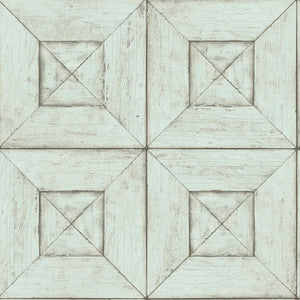 Avery Light Blue Wood Wallpaper by Chesapeake