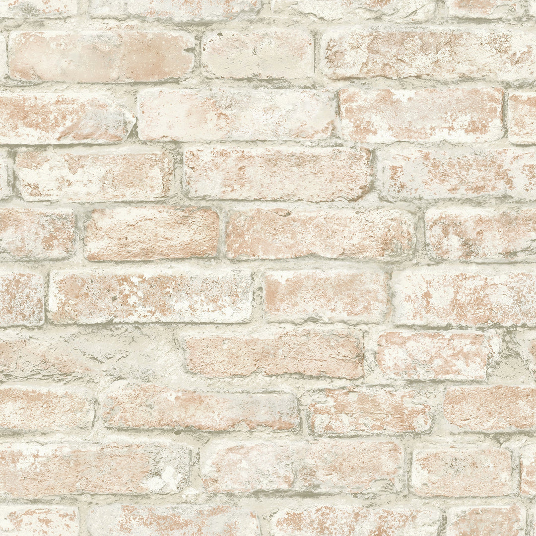 Arlington Multicolor Brick Wallpaper by Chesapeake Designer