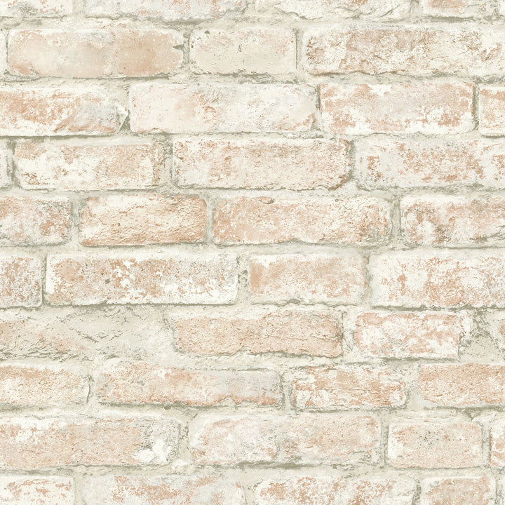 Arlington Multicolor Brick Wallpaper by Chesapeake Designer