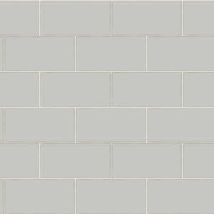 Freedom Grey Subway Tile Wallpaper by Chesapeake
