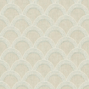 Bixby Khaki Geometric Wallpaper by Chesapeake