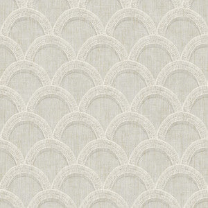 Bixby Grey Geometric Wallpaper by Chesapeake