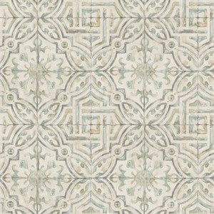 Sonoma Olive Spanish Tile Wallpaper by Chesapeake