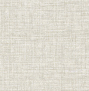 Mendocino Neutral Linen Wallpaper by Chesapeake