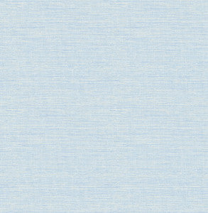 Agave Sky Blue Grasscloth Wallpaper by Chesapeake