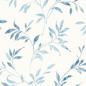 Sanibel Light Blue Trail Wallpaper by Chesapeake