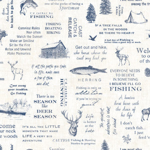 North Navy Camping Quotes Wallpaper by Chesapeake