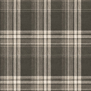Saranac Dark Brown Flannel Wallpaper by Chesapeake