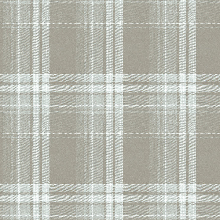 Saranac Grey Flannel Wallpaper by Chesapeake Birch & Sparrow Covers about 56.4 square feet United States Prepasted 20.5-in repeat, straight match 20.5-in by 33-ft long roll - Fabric Carolina -