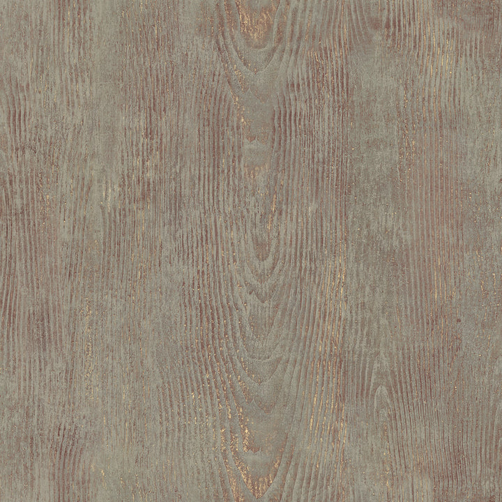Drifter Brown Wood Wallpaper by Chesapeake Birch & Sparrow Covers about 56.4 square feet 20.5-in by 33-ft long roll Prepasted 20.5 - Fabric Carolina -