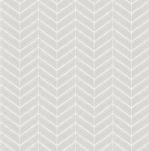 Bison Grey Herringbone Wallpaper by Chesapeake