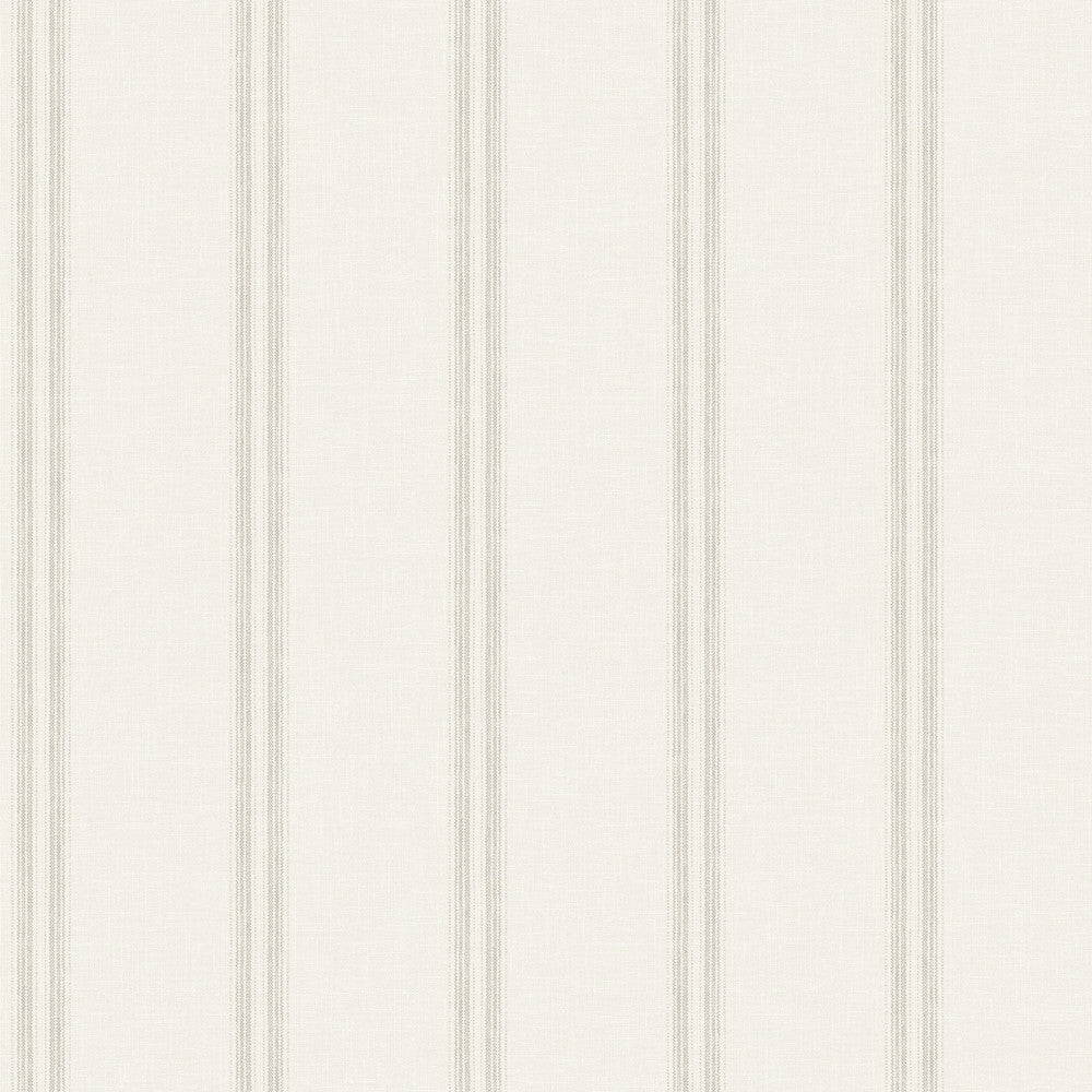 Johnny Grey Stripes Wallpaper by Chesapeake Kindred Covers about 56.4 square feet 20.5-in by 33-ft long roll Prepasted 0 - Fabric Carolina -