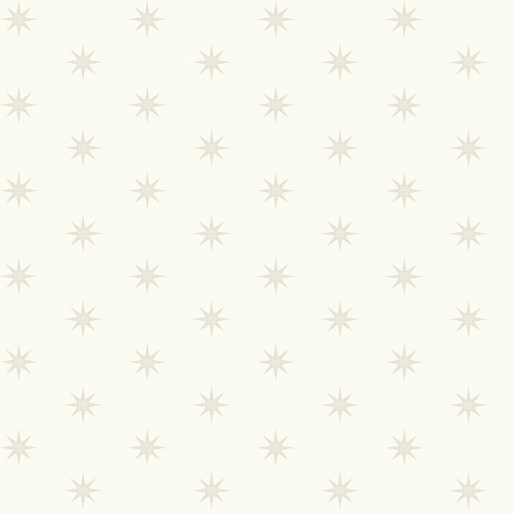 Tammy Grey Starbrust Wallpaper by Chesapeake Kindred Covers about 56.4 square feet 20.5-in by 33-ft long roll Prepasted 20.5 - Fabric Carolina -