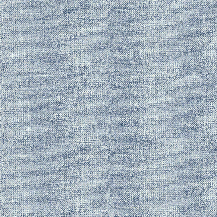 Waylon Denim Faux Fabric Wallpaper by Chesapeake Kindred Covers about 56.4 square feet 20.5-in by 33-ft long roll Prepasted 18 - Fabric Carolina -