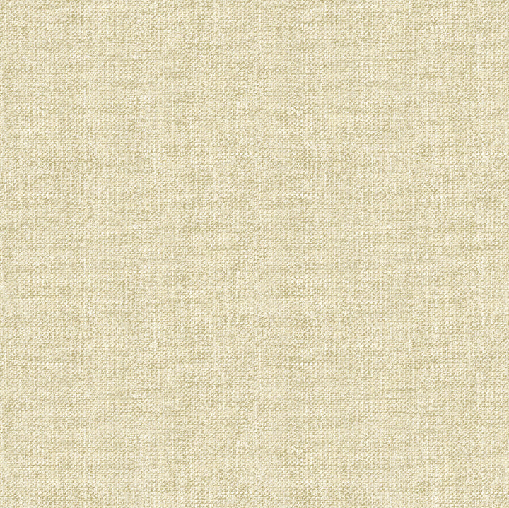 Waylon Beige Faux Fabric Wallpaper by Chesapeake Kindred Covers about 56.4 square feet 20.5-in by 33-ft long roll Prepasted 18 - Fabric Carolina -
