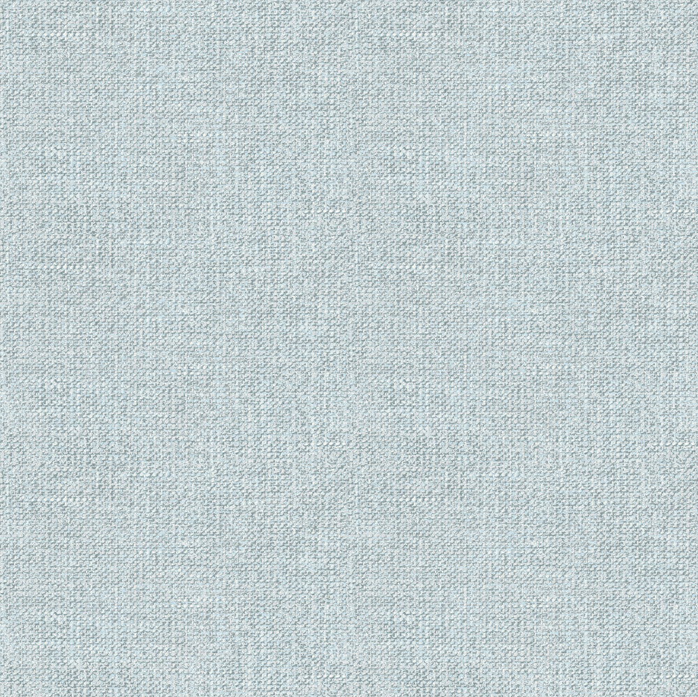 Waylon Blue Faux Fabric Wallpaper by Chesapeake Kindred Covers about 56.4 square feet 20.5-in by 33-ft long roll Prepasted 18 - Fabric Carolina -