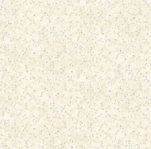 Eleanor Light Grey Folk Botanical Trail Wallpaper by Chesapeake