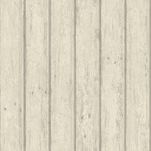 Jack Beige Weathered Clapboards Wallpaper by Chesapeake
