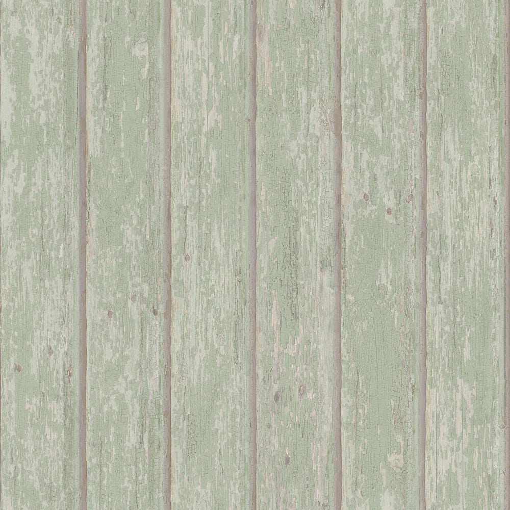 Jack Teal Weathered Clapboards Wallpaper by Chesapeake Kindred Covers about 56.4 square feet 20.5-in by 33-ft long roll Prepasted 20.5 - Fabric Carolina -