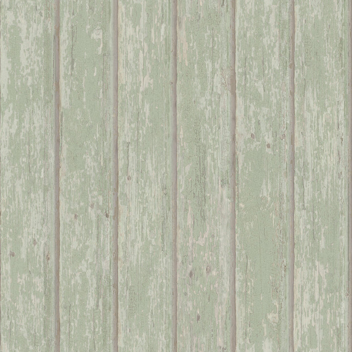 Jack Teal Weathered Clapboards Wallpaper by Chesapeake Kindred Covers about 56.4 square feet 20.5-in by 33-ft long roll Prepasted 20.5 - Fabric Carolina -