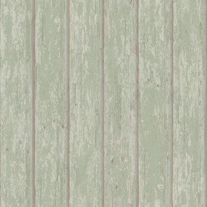 Jack Teal Weathered Clapboards Wallpaper by Chesapeake