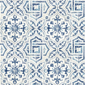 Sonoma Blue Beach Tile Wallpaper by Chesapeake
